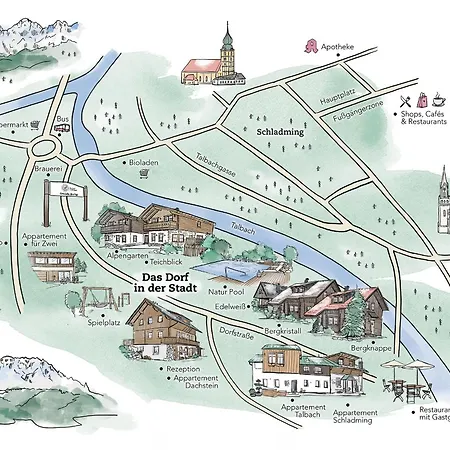 Dorf In Der Stadt شقة *