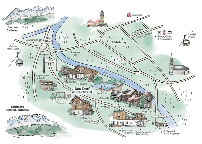 Dorf In Der Stadt Апартаменты *